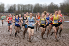 Womens under-20s 2018 British Inter Counties Cross Country Champs., Prestwold Hall, Loughborough. Photo: David T. Hewitson/Sports for All Pics